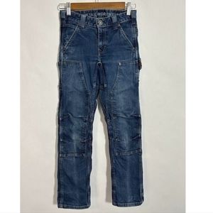 Dovetail Workwear Denim Maven Jeans 00x28 Denim Jean Blue Double Knee Cargo